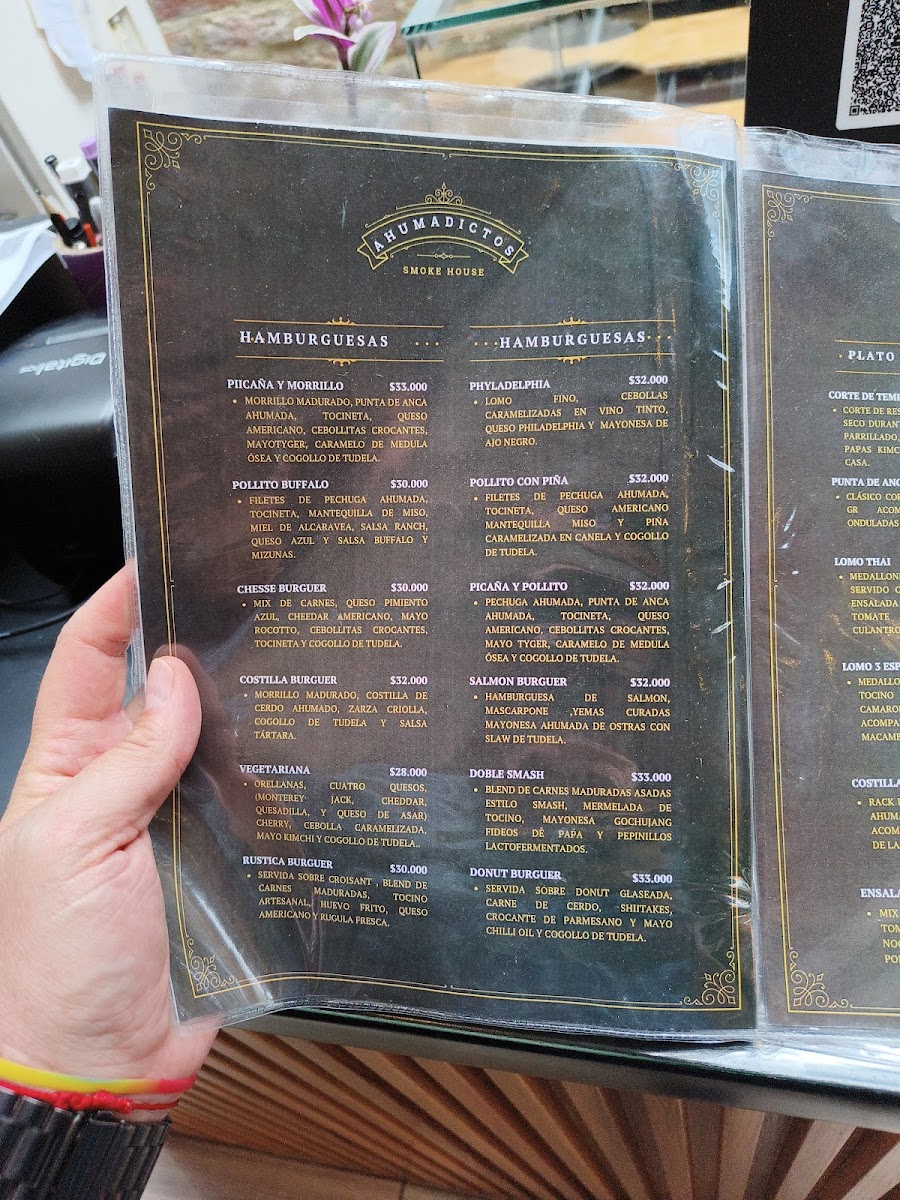 Menu Ahumadictos Smoke House-5