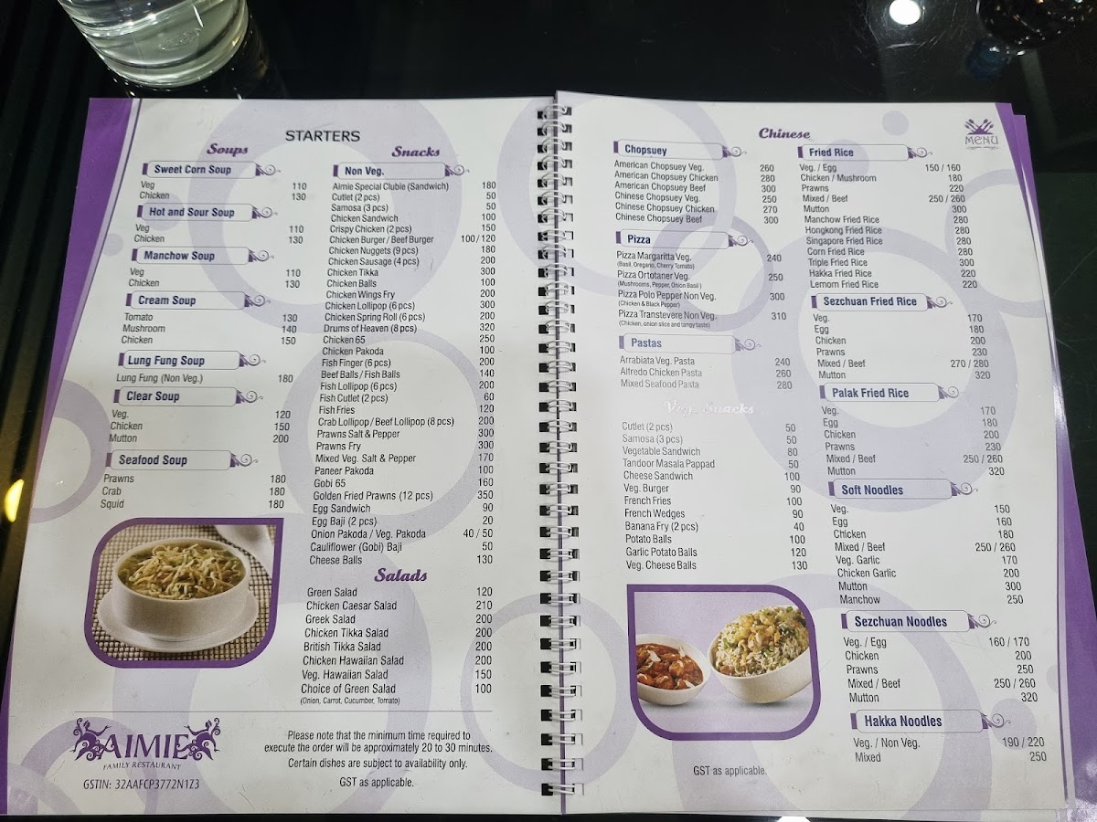 Menu Aimie Restaurant-8