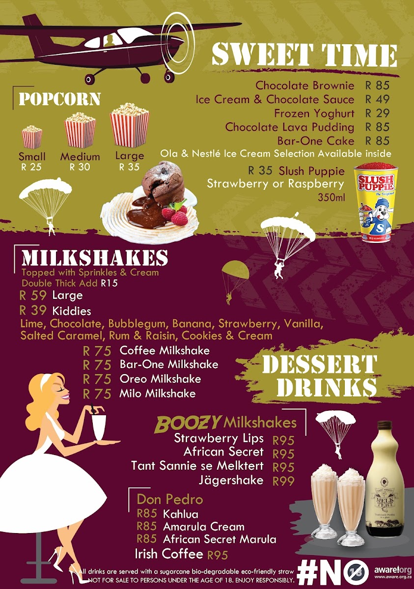 Menu Airborne Cafe Fatp-10