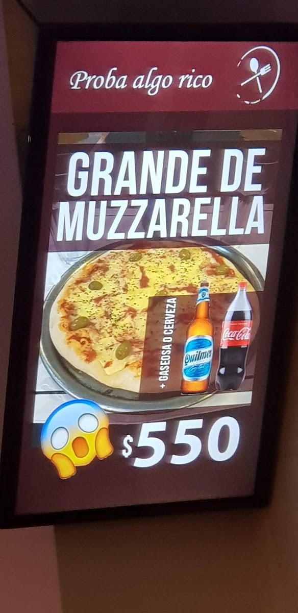 Menu Aj Dulcinea Pizza Cafe Bar-7