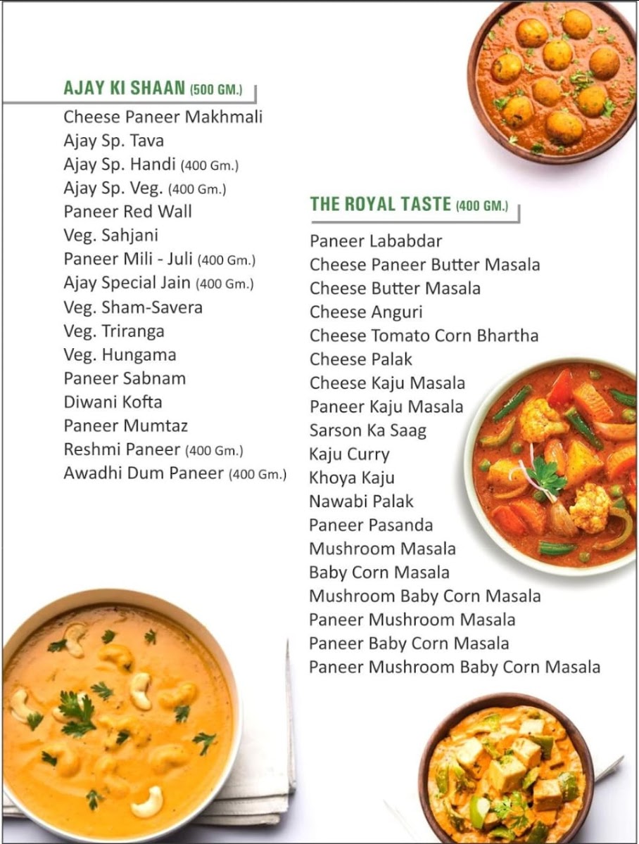 Menu Ajay Intercontinental Restaurant-6