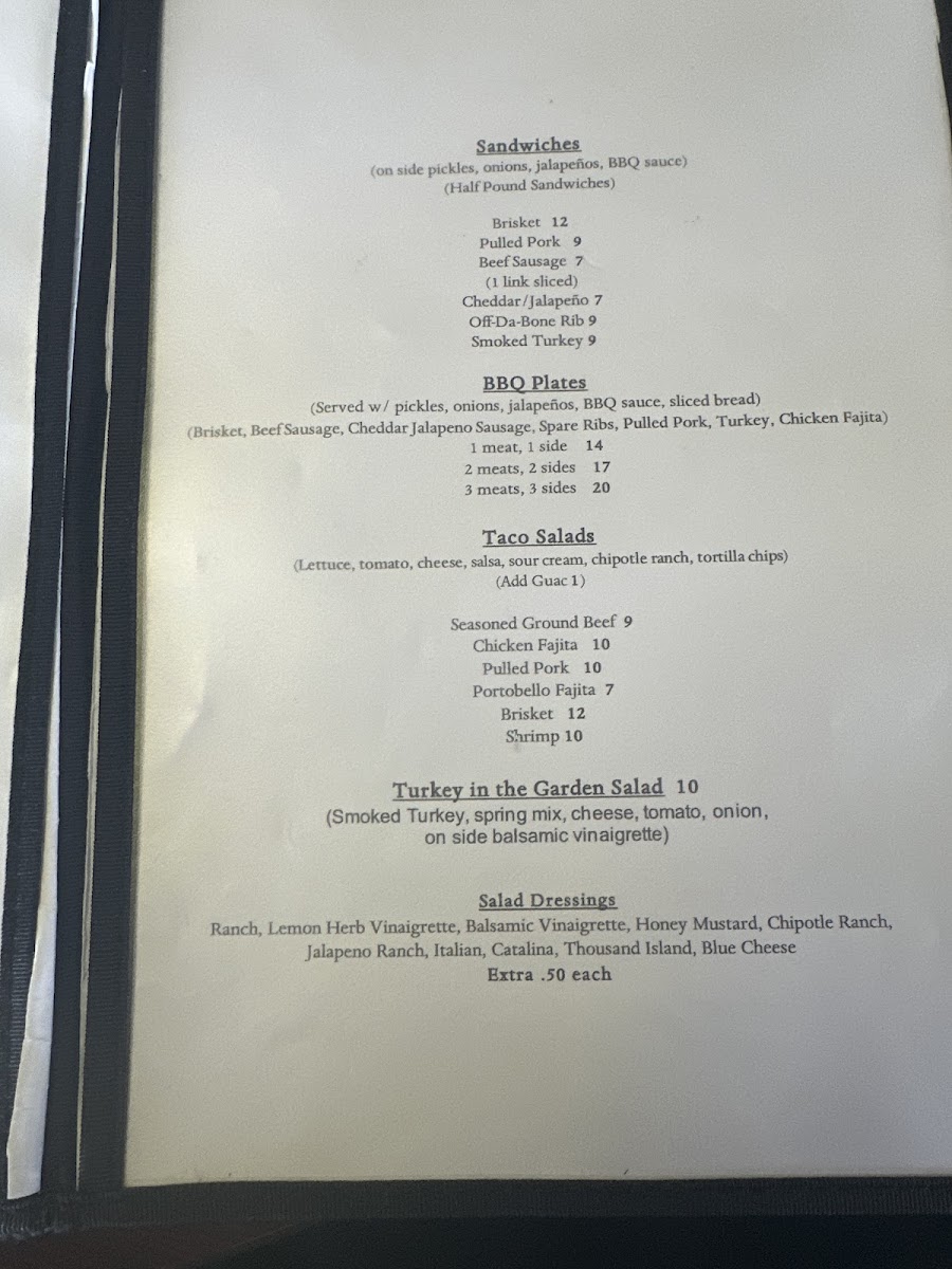 Menu Aj’S Tex-Mex & Bbq-2