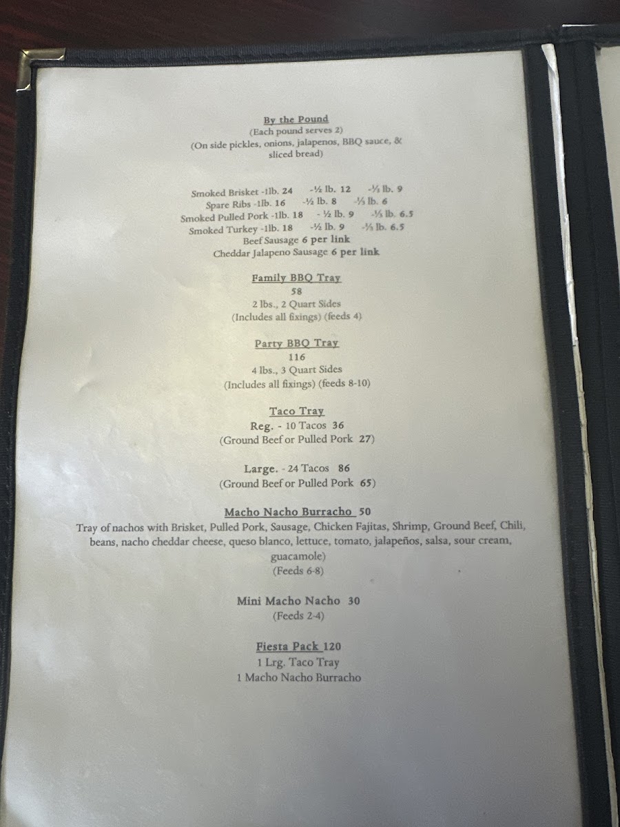 Menu Aj’S Tex-Mex & Bbq-3