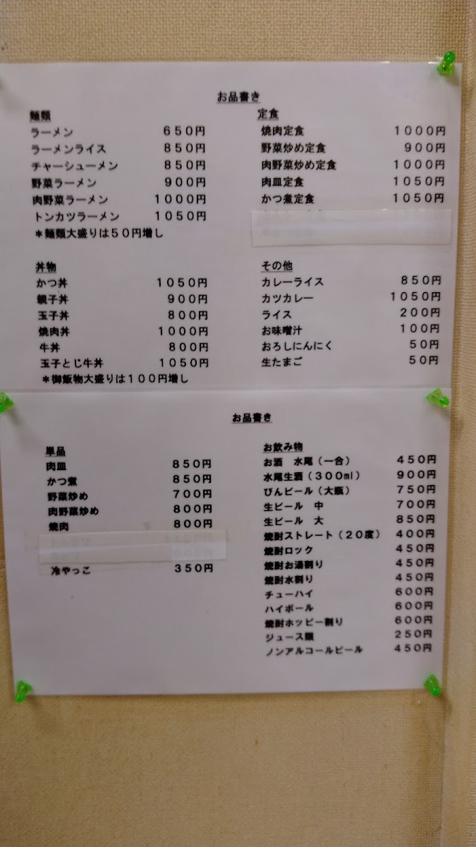 Menu Akachochin-7