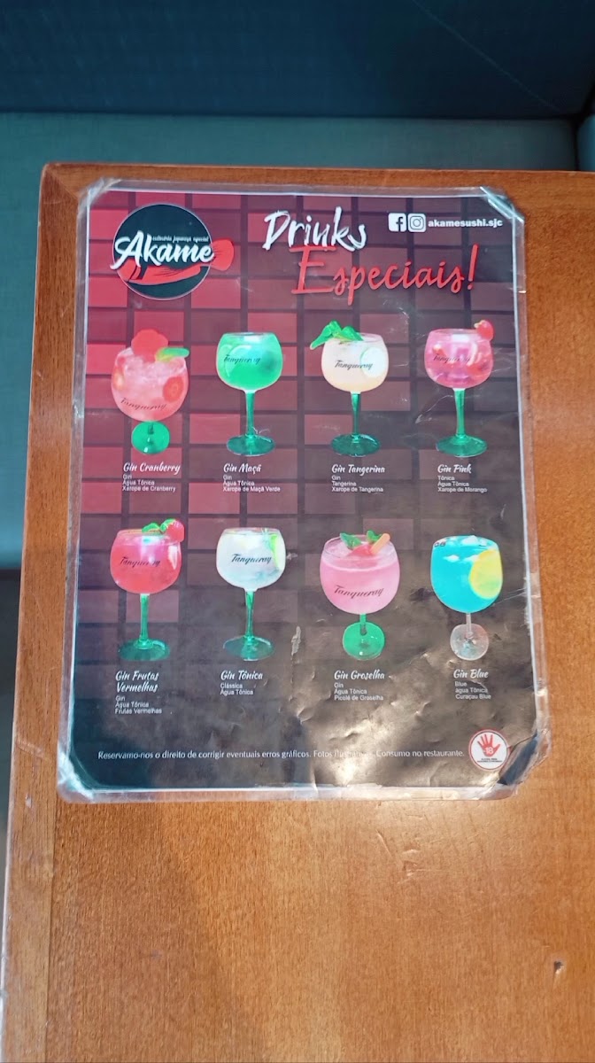 Menu Akame Sushi - São José Dos Campos-2