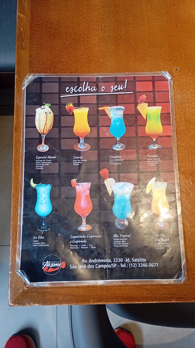 Menu Akame Sushi - São José Dos Campos-3