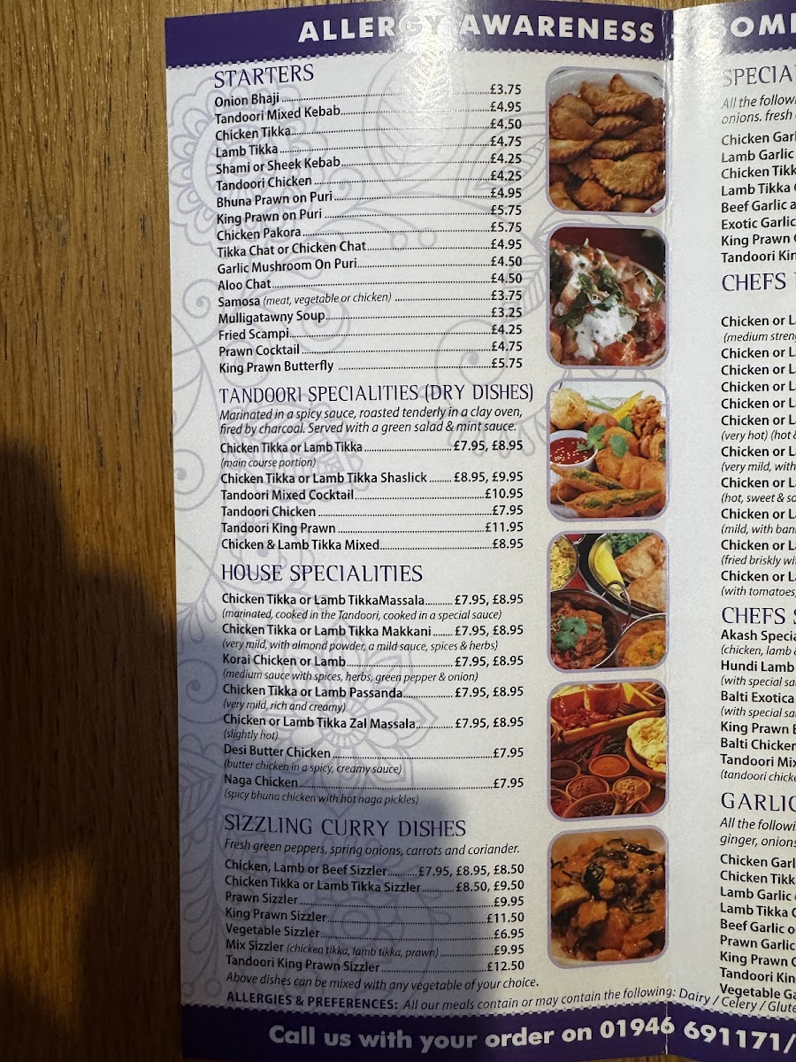 Menu Akash Tandoori Restaurant-3