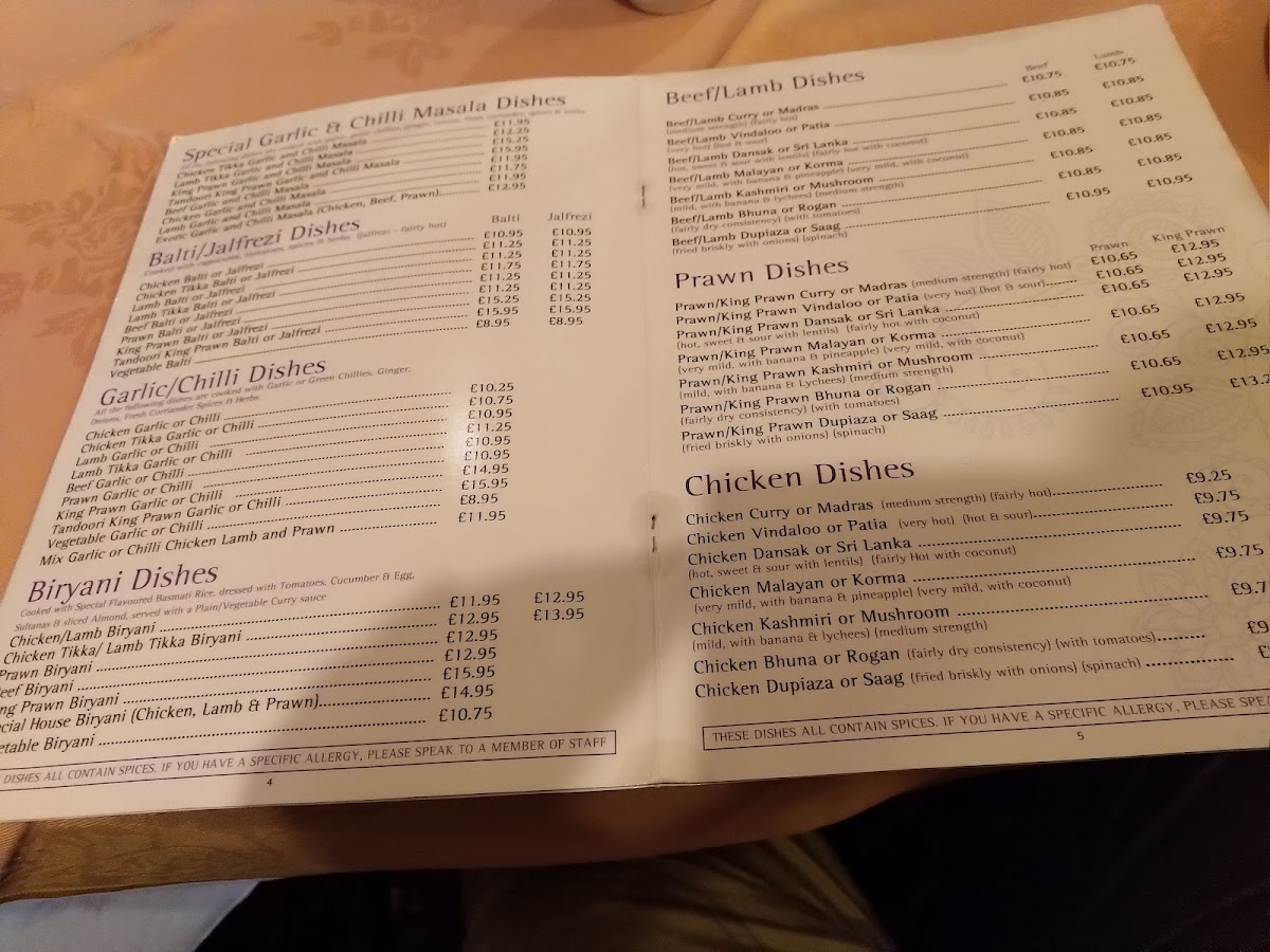 Menu Akash Tandoori Restaurant-5