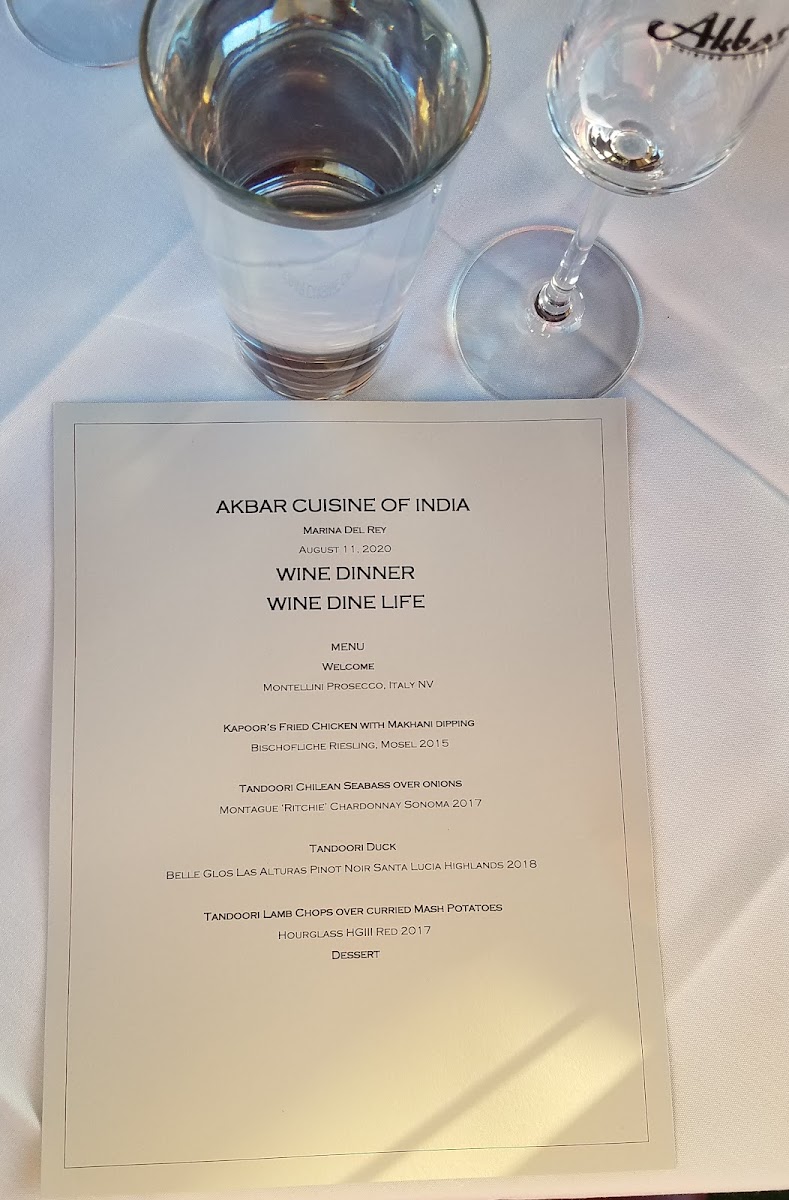 Menu Akbar Cuisine Of India-3