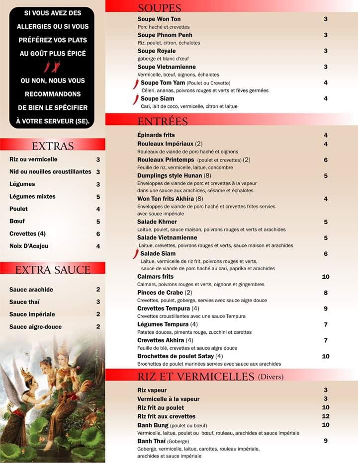 Menu Akhira-8