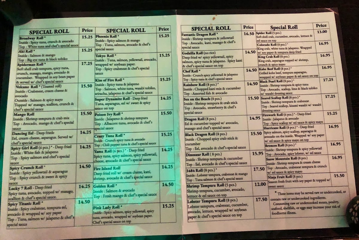 Menu Aki Japanese Cuisine-7