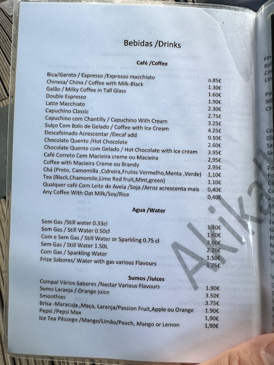Menu Akikalheta - Pizaria E Café Lda-4