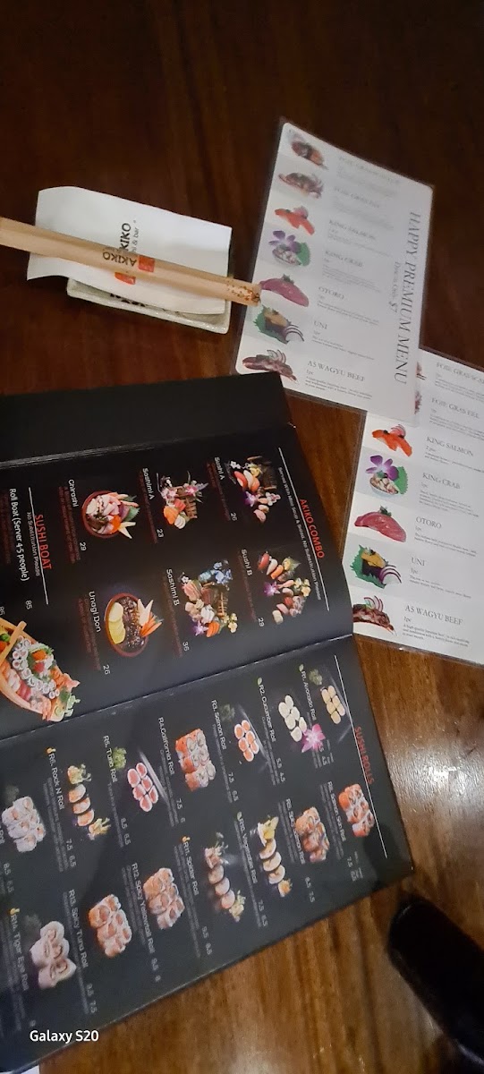 Menu Akiko-4