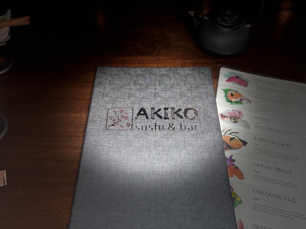 Menu Akiko-5