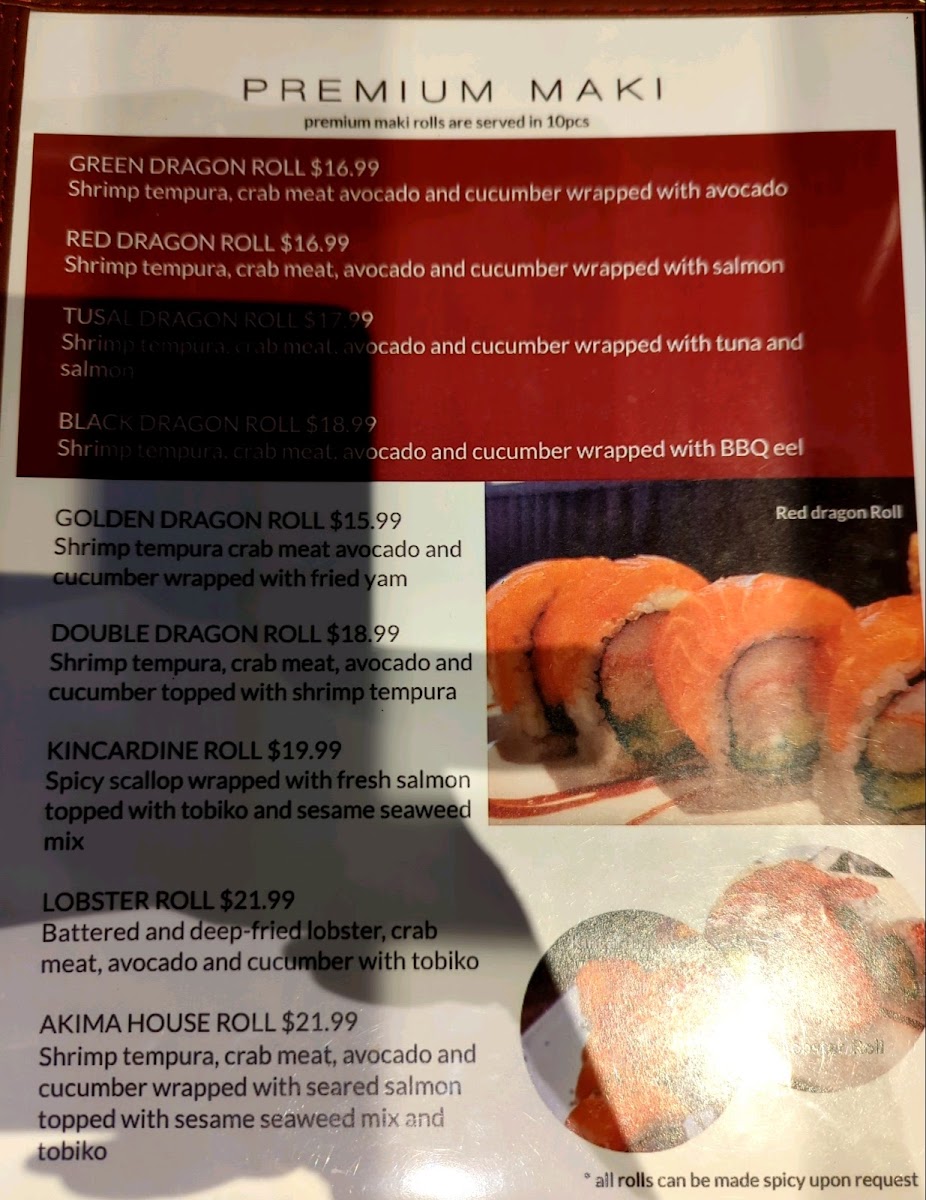 Menu Akima House-8