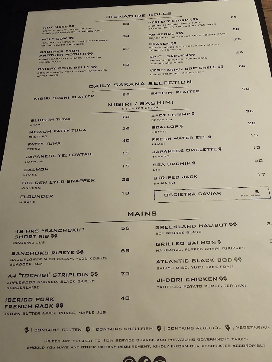 Menu Akira Back-4