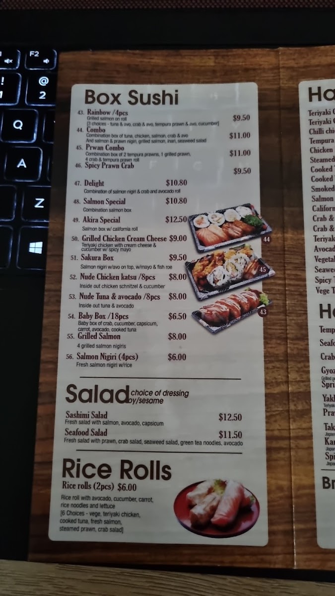 Menu Akira Sushi-10
