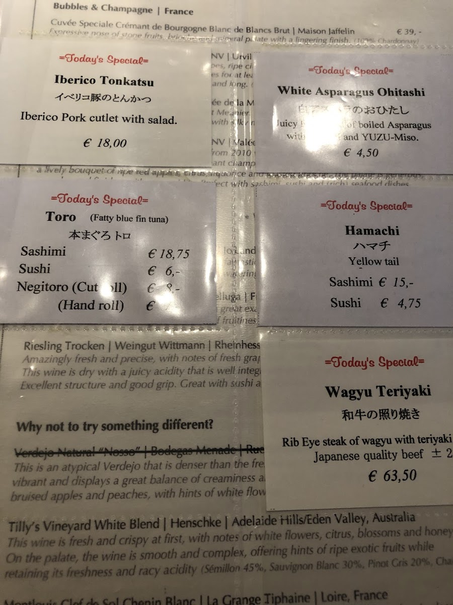 Menu Akitsu-5