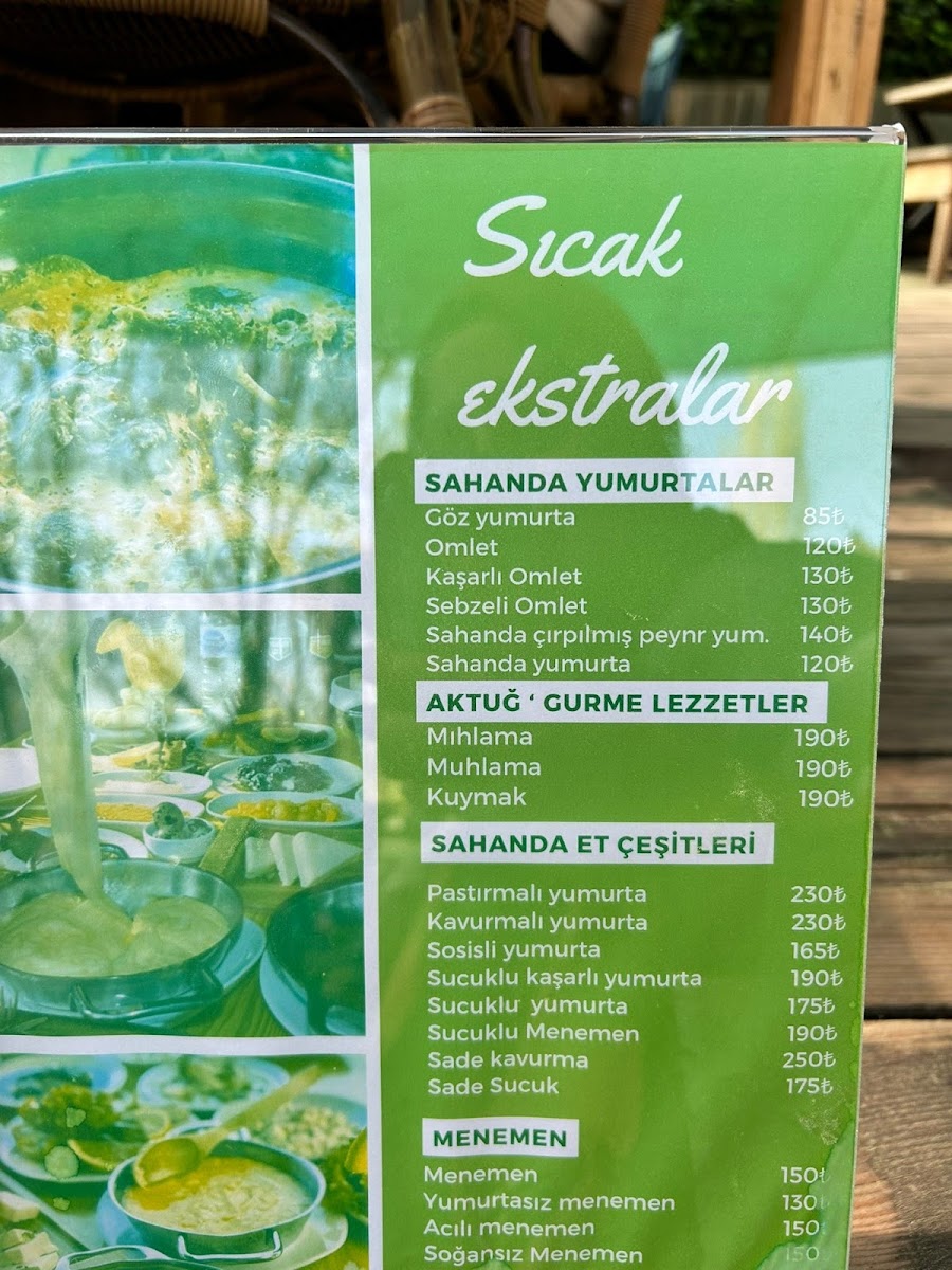 Menu Aktuğ Köy Kahvaltısı-En Iyi Kahvaltı Restoran-2