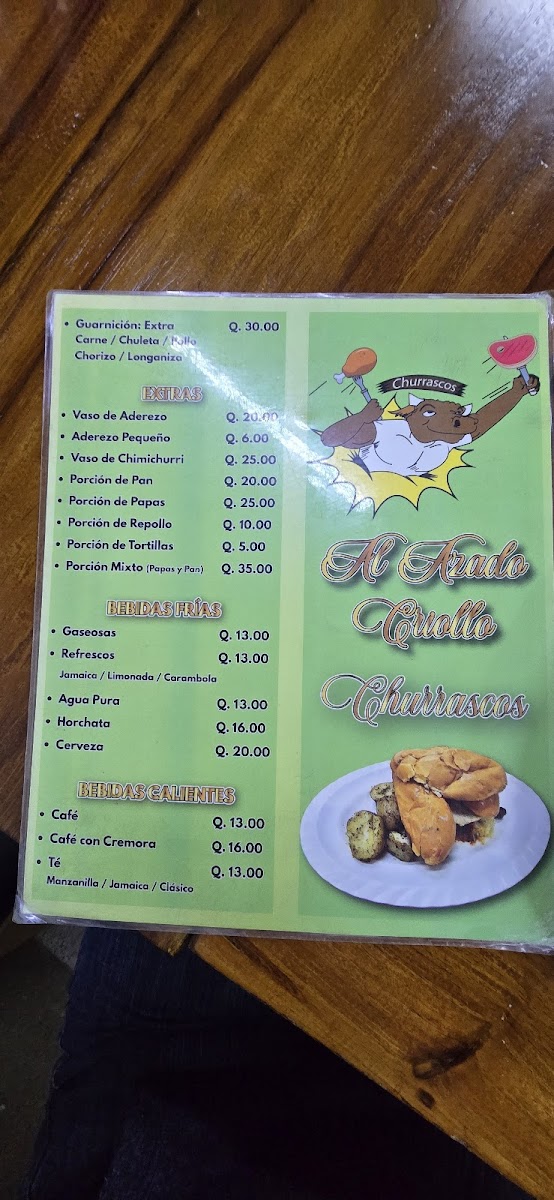 Menu Al Asado Criollo-4