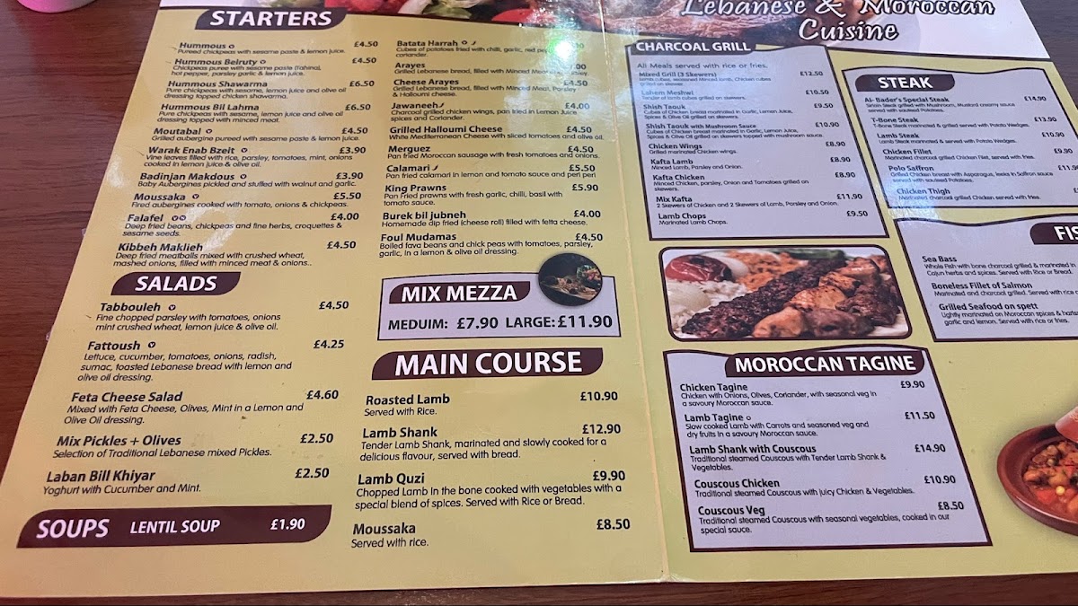 Menu Al-Bader Restaurant Coventry-3