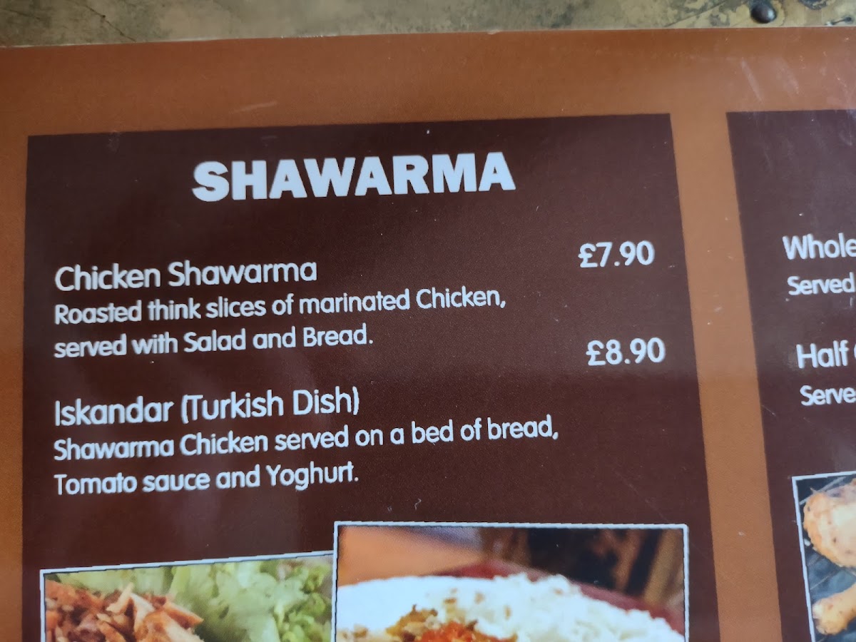 Menu Al-Bader Restaurant Coventry-7