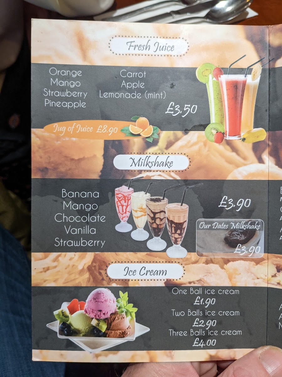 Menu Al-Bader Restaurant Coventry-8