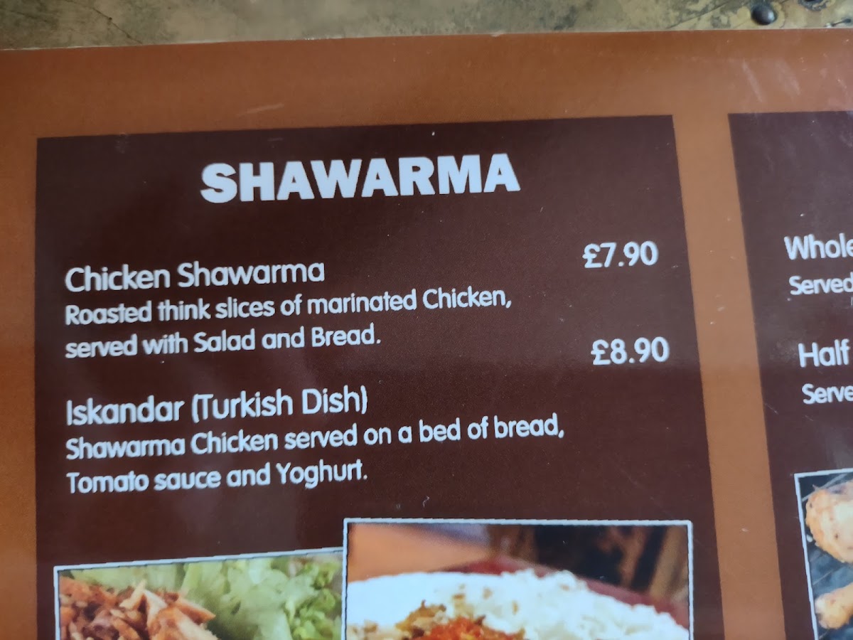 Menu Al-Bader Restaurant Coventry-9
