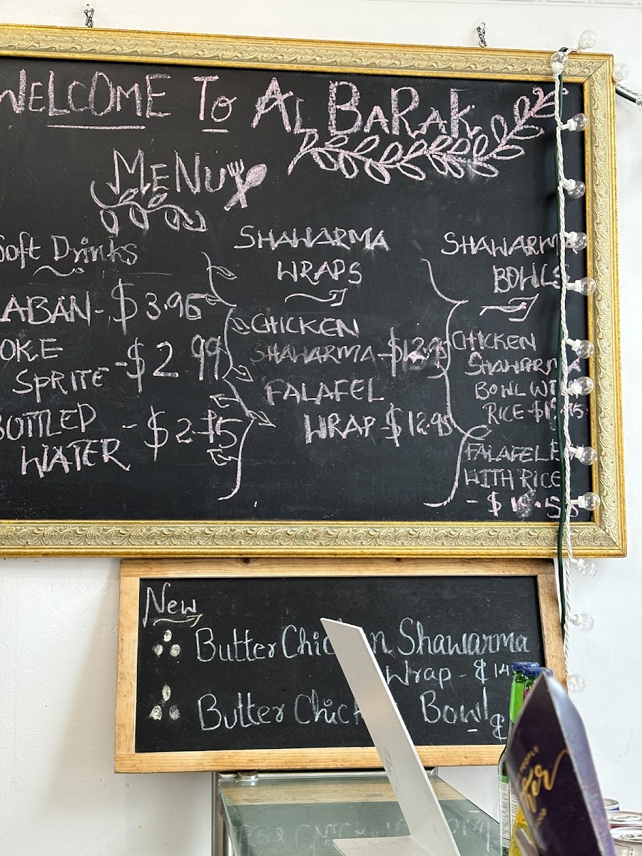 Menu Al Barak Mediterranean Grill-3
