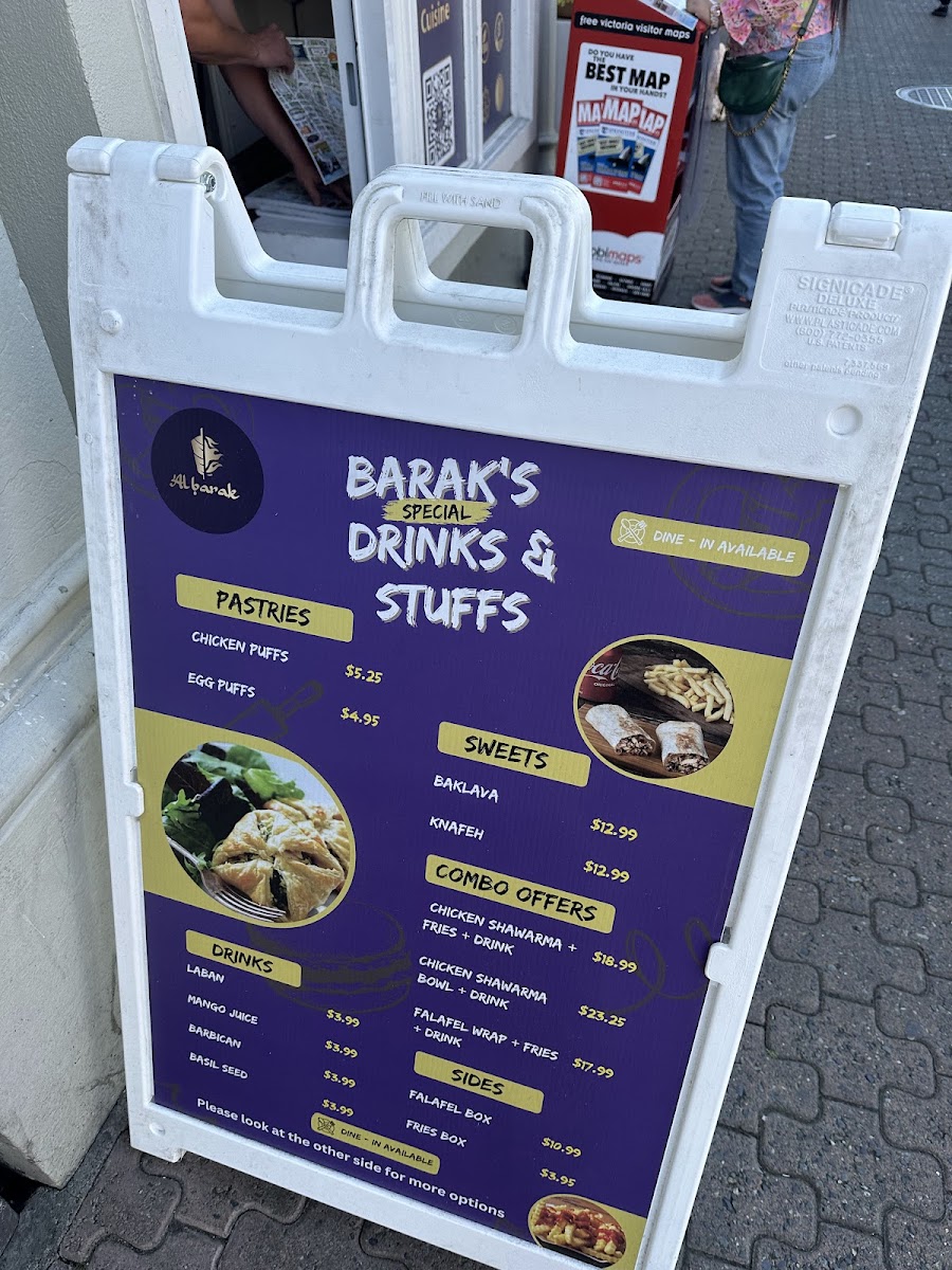 Menu Al Barak Mediterranean Grill-6