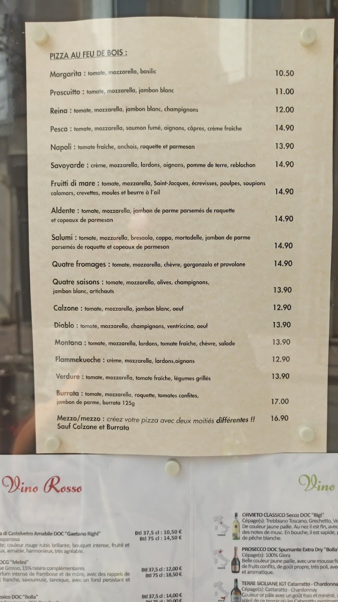 Menu Al Dente - Restaurant Italien À Agen-5