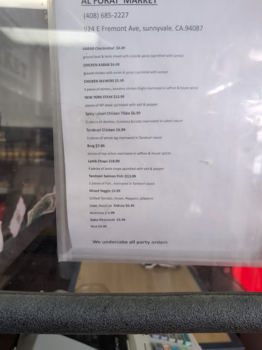 Menu Al Forat Market-9