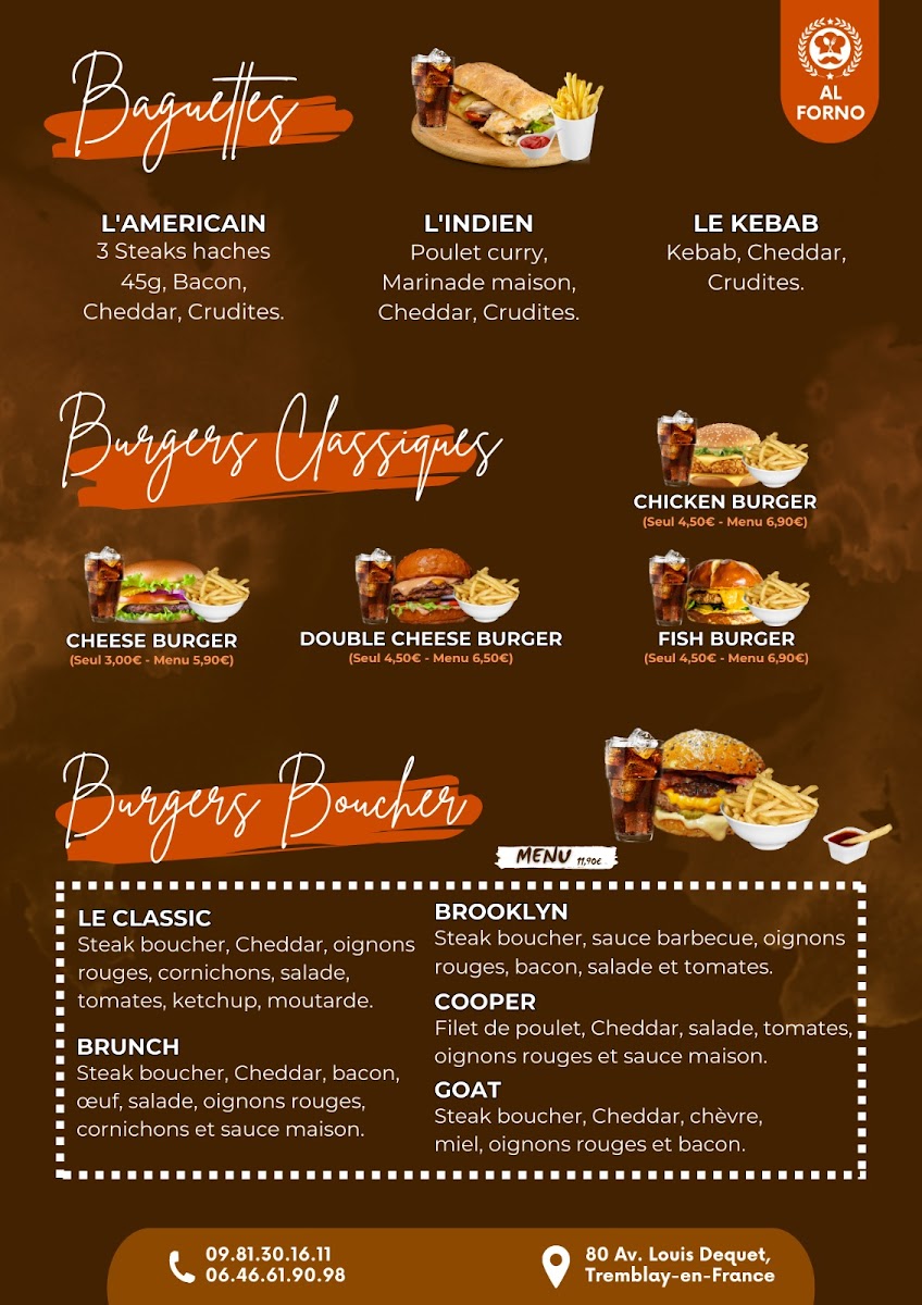 Menu Al Fôrno - Pizza Burger Cheese Naan-2