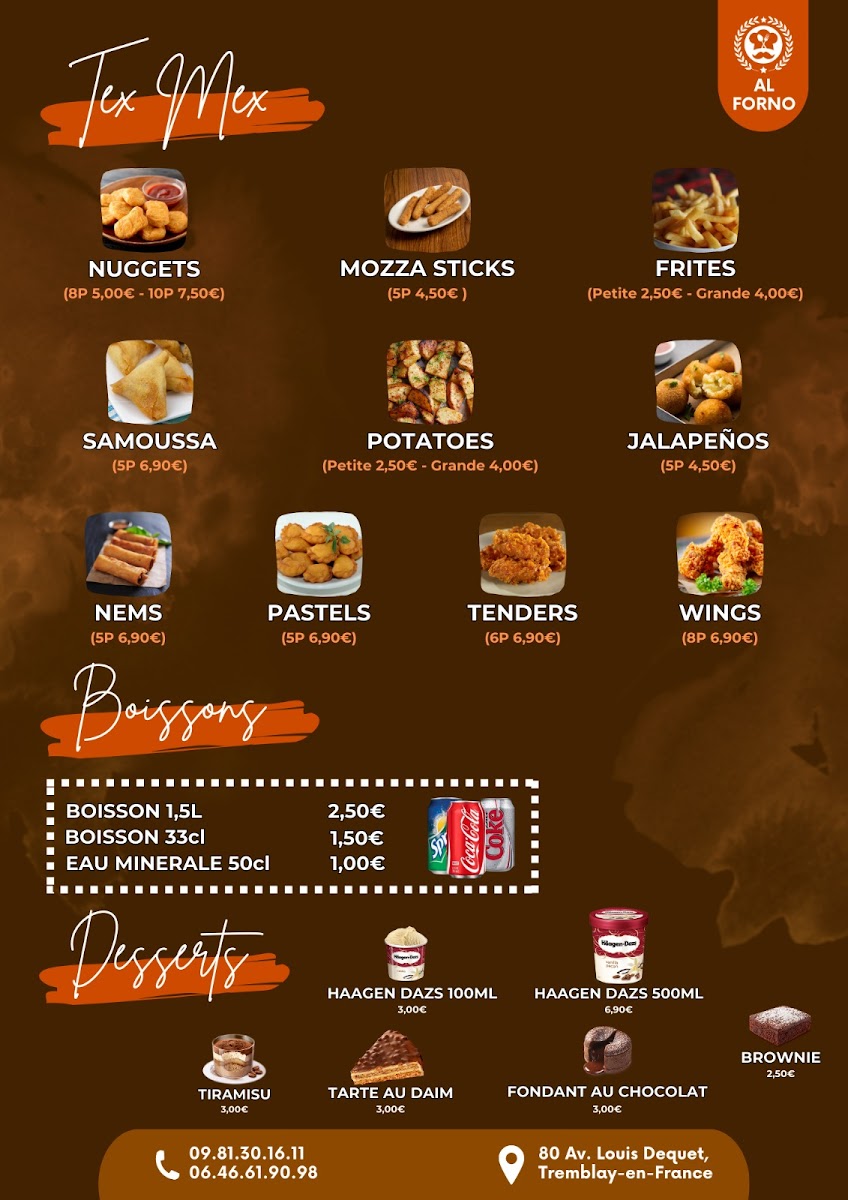 Menu Al Fôrno - Pizza Burger Cheese Naan-3