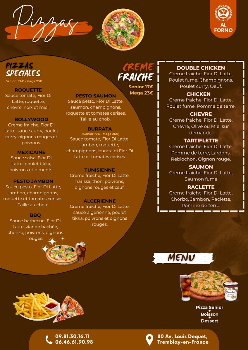 Menu Al Fôrno - Pizza Burger Cheese Naan-6