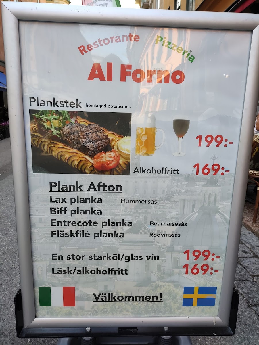 Menu Al Forno Stockholm-8