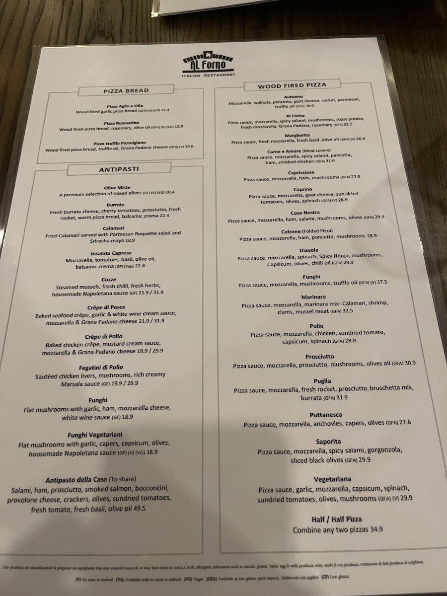 Menu Al Forno-8