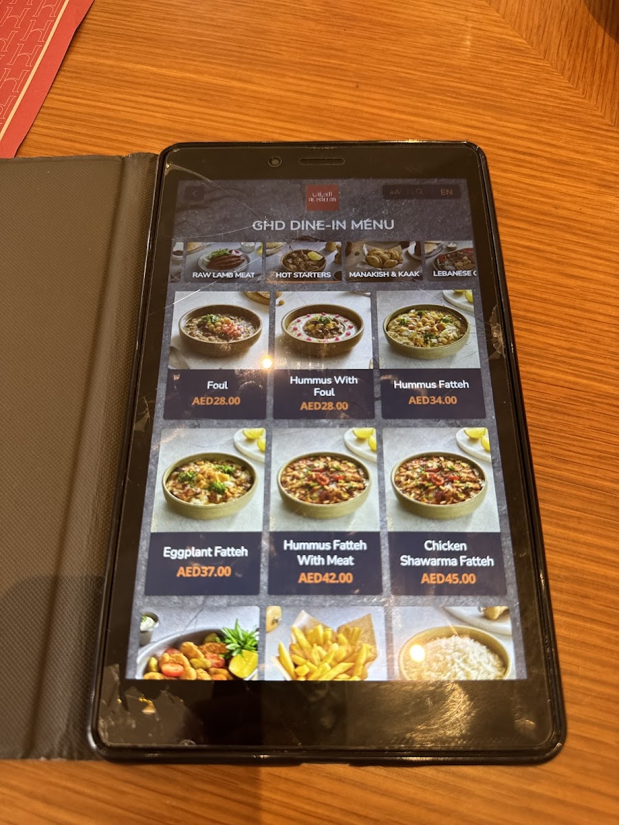 Menu Al Hallab Restaurant & Sweets-5