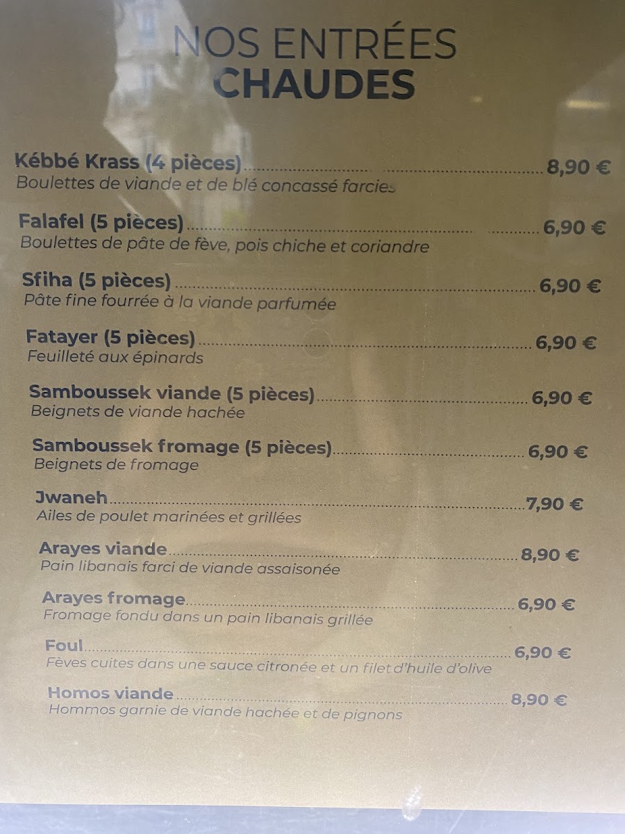 Menu Al-Manara Restaurant-1
