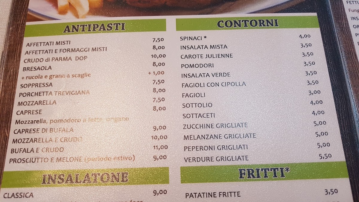 Menu Al Mulino Pizzeria Trattoria-3