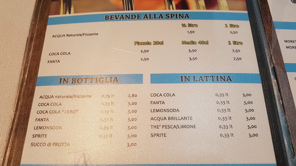 Menu Al Mulino Pizzeria Trattoria-4