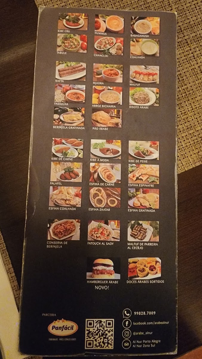 Menu Al Nur - Zona Sul-5
