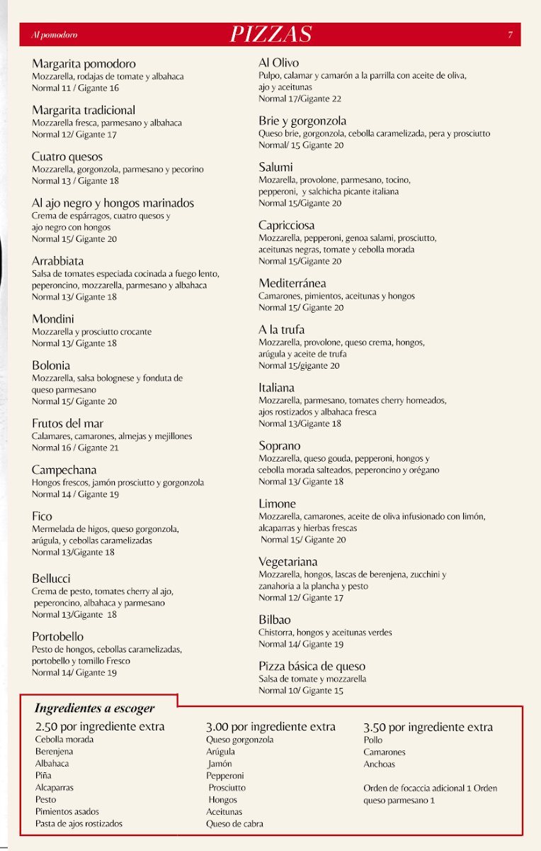 Menu Al Pomodoro-1