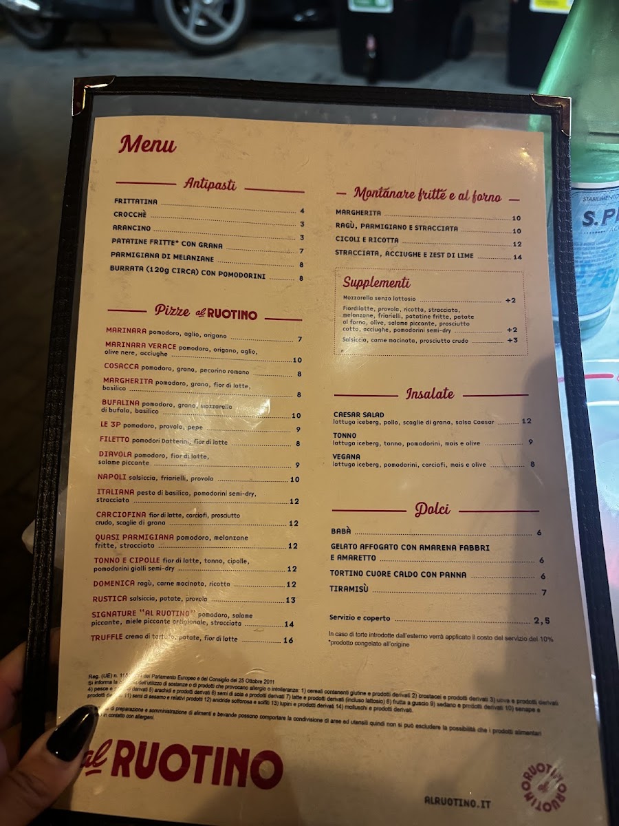 Menu Al Ruotino - Pizzeria Ristorante-10