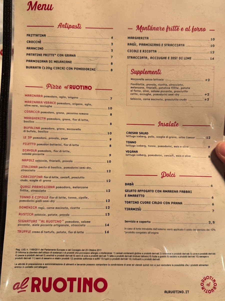 Menu Al Ruotino - Pizzeria Ristorante-5