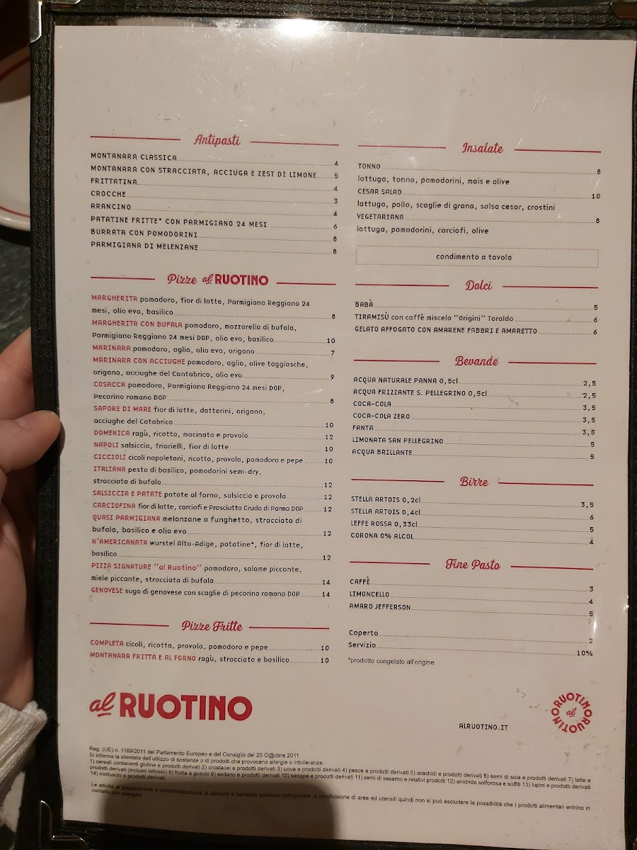Menu Al Ruotino - Pizzeria Ristorante-8