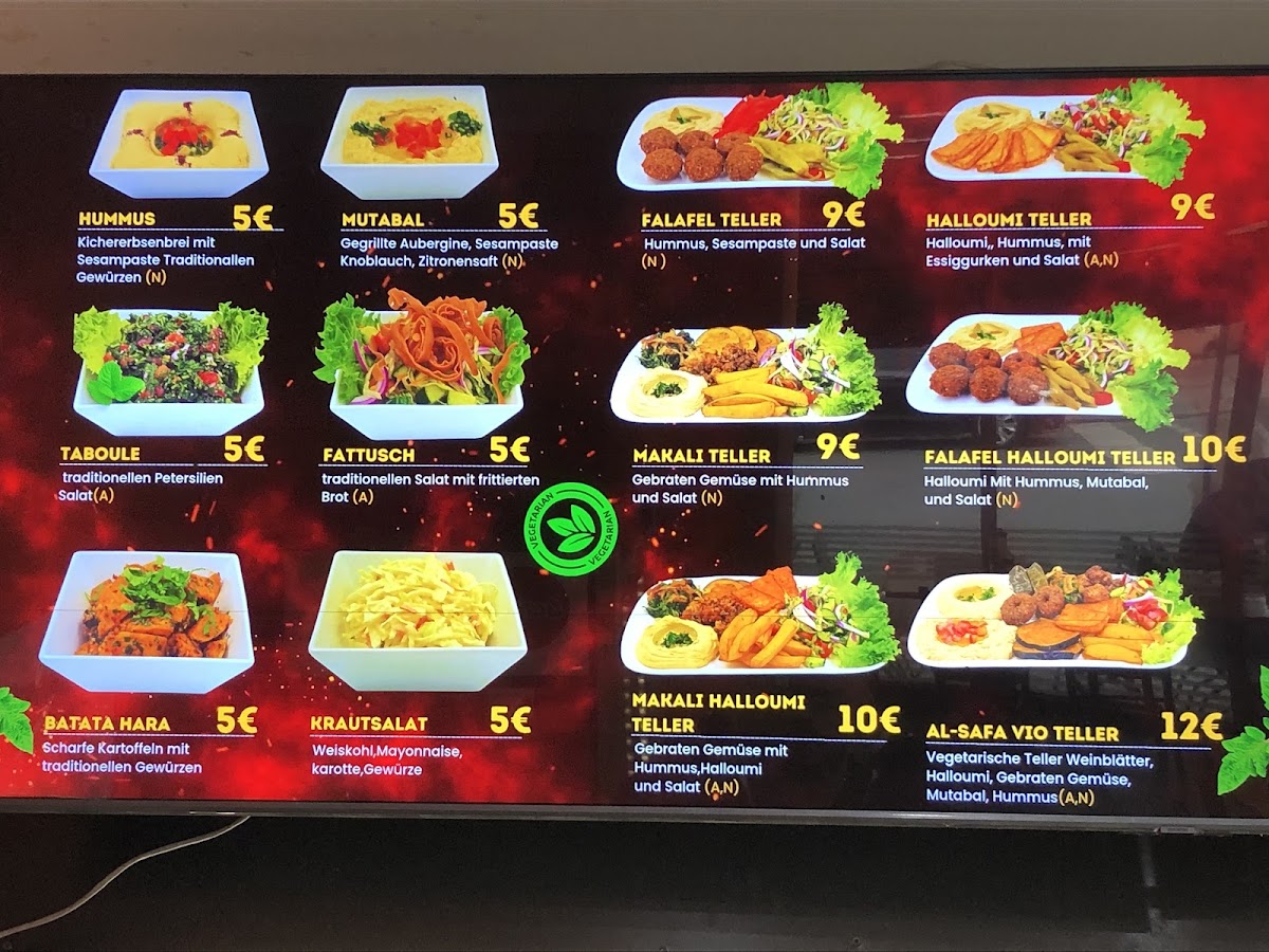 Menu Al Safa-1