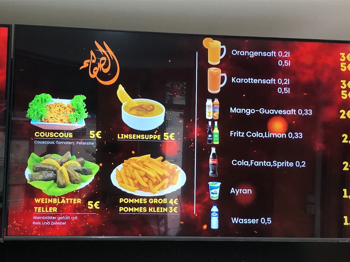 Menu Al Safa-3