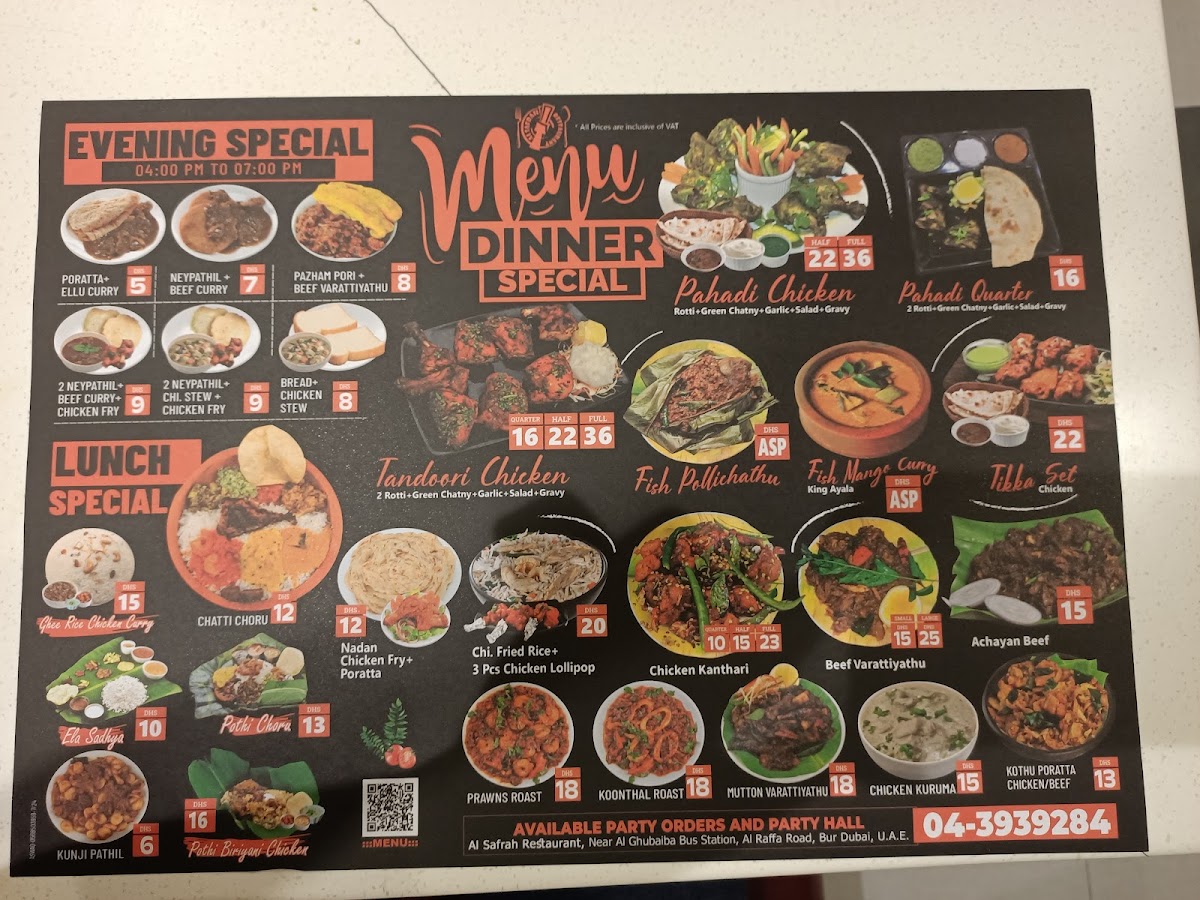 Menu Al Safrah Restaurant-8