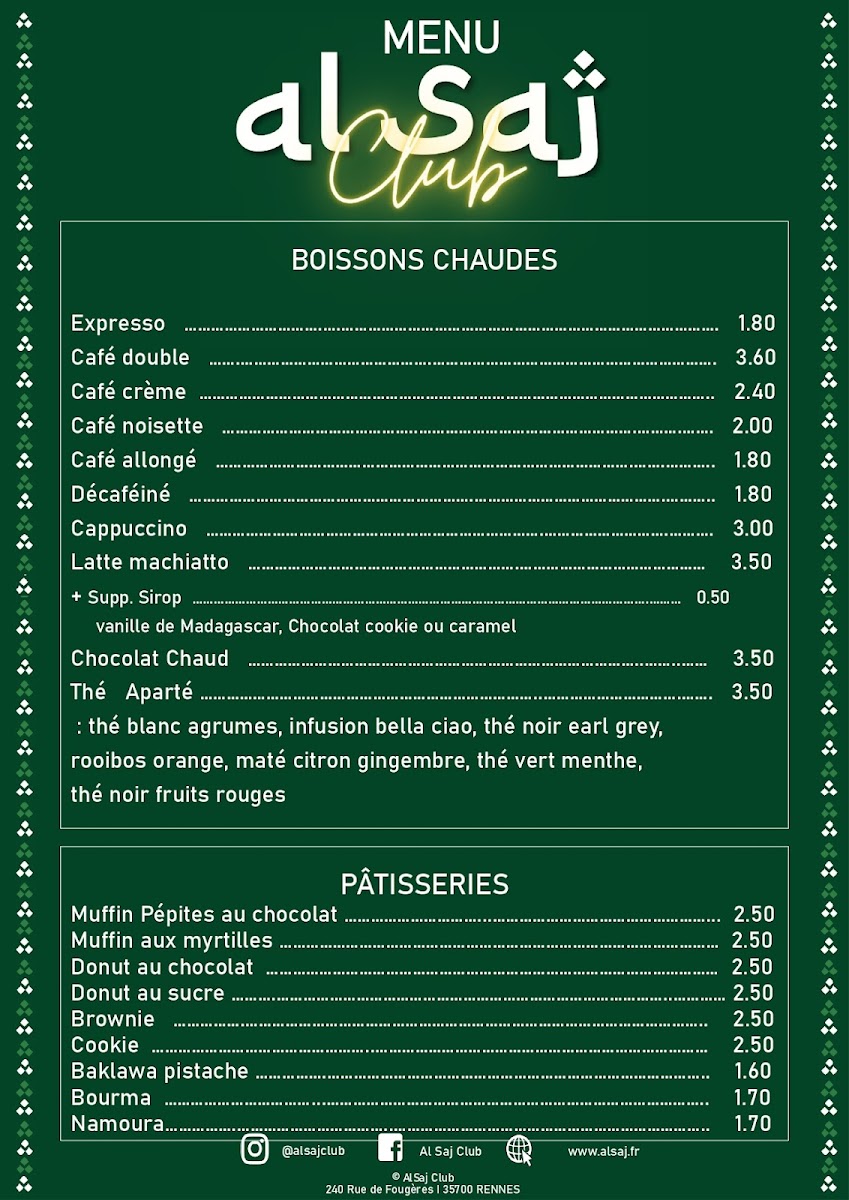 Menu Al Saj Club-1